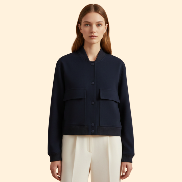 Women’s Cropped Bomber Jacket