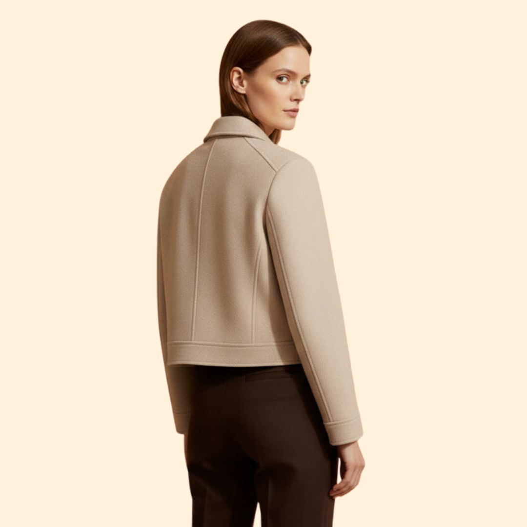 Women’s Cropped Bomber Jacket