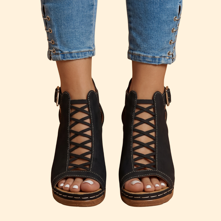 Women's Cushioned Adjustable Sandals