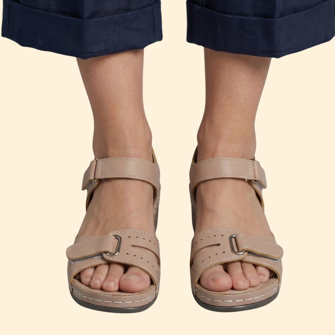 Women's Cushioned Platform Wedge Sandals