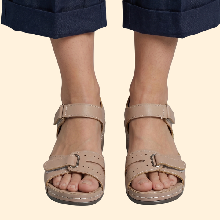 Women's Cushioned Platform Wedge Sandals
