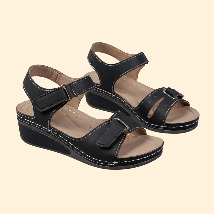 Women's Cushioned Platform Wedge Sandals