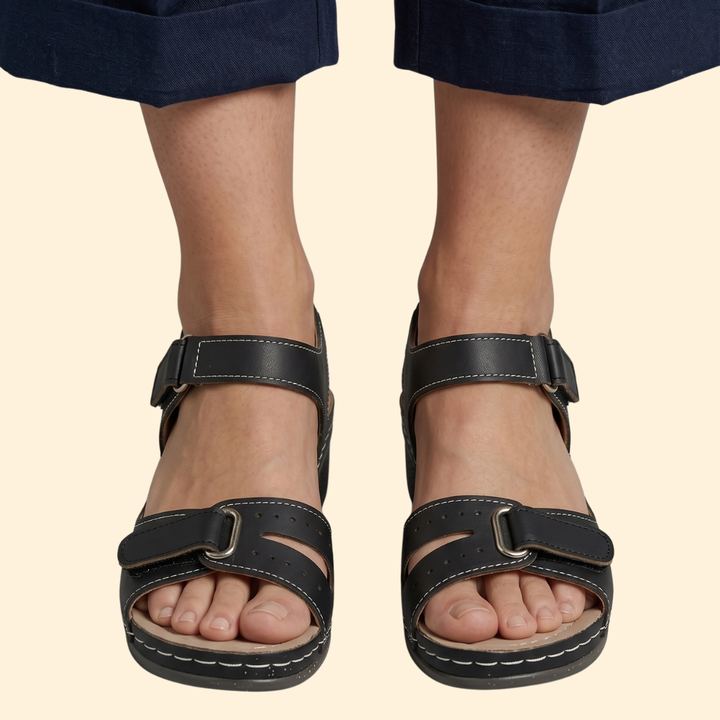 Women's Cushioned Platform Wedge Sandals