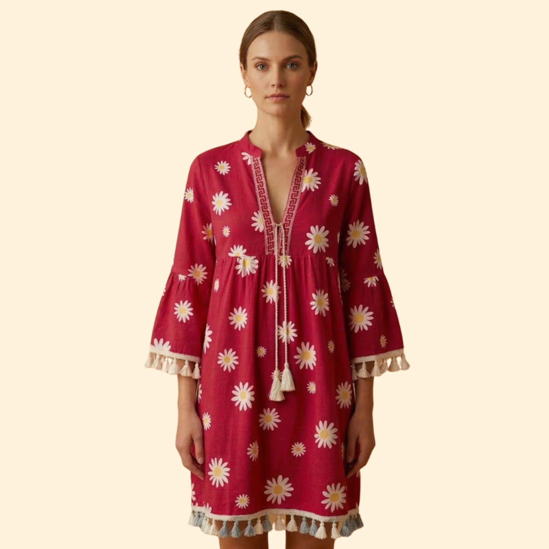 Women's Daisy Tassel Dress
