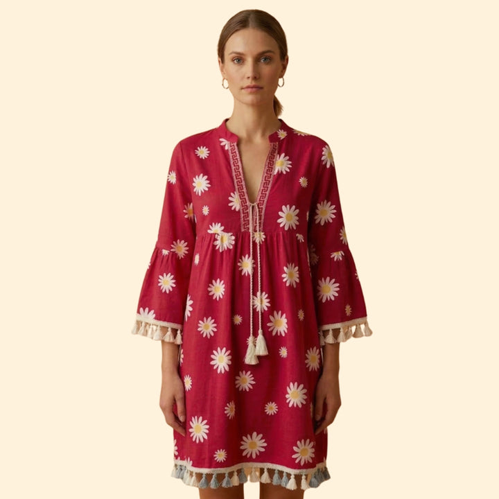 Women's Daisy Tassel Dress