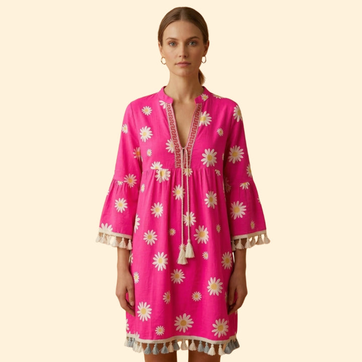 Women's Daisy Tassel Dress