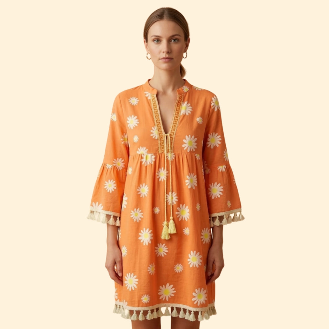Women's Daisy Tassel Dress