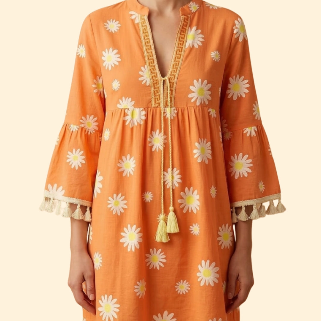 Women's Daisy Tassel Dress
