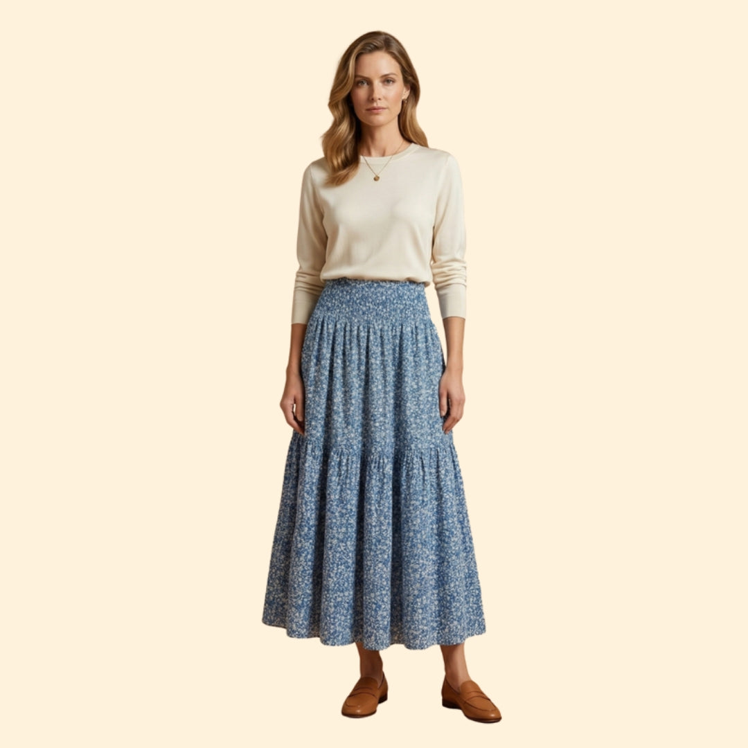 Women's Ditsy Floral Skirt