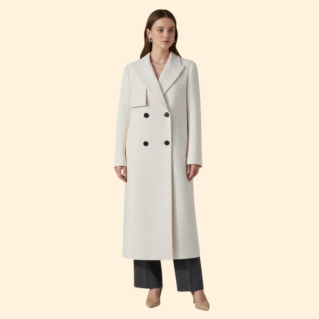 Women’s Double-Breasted Trench Coat