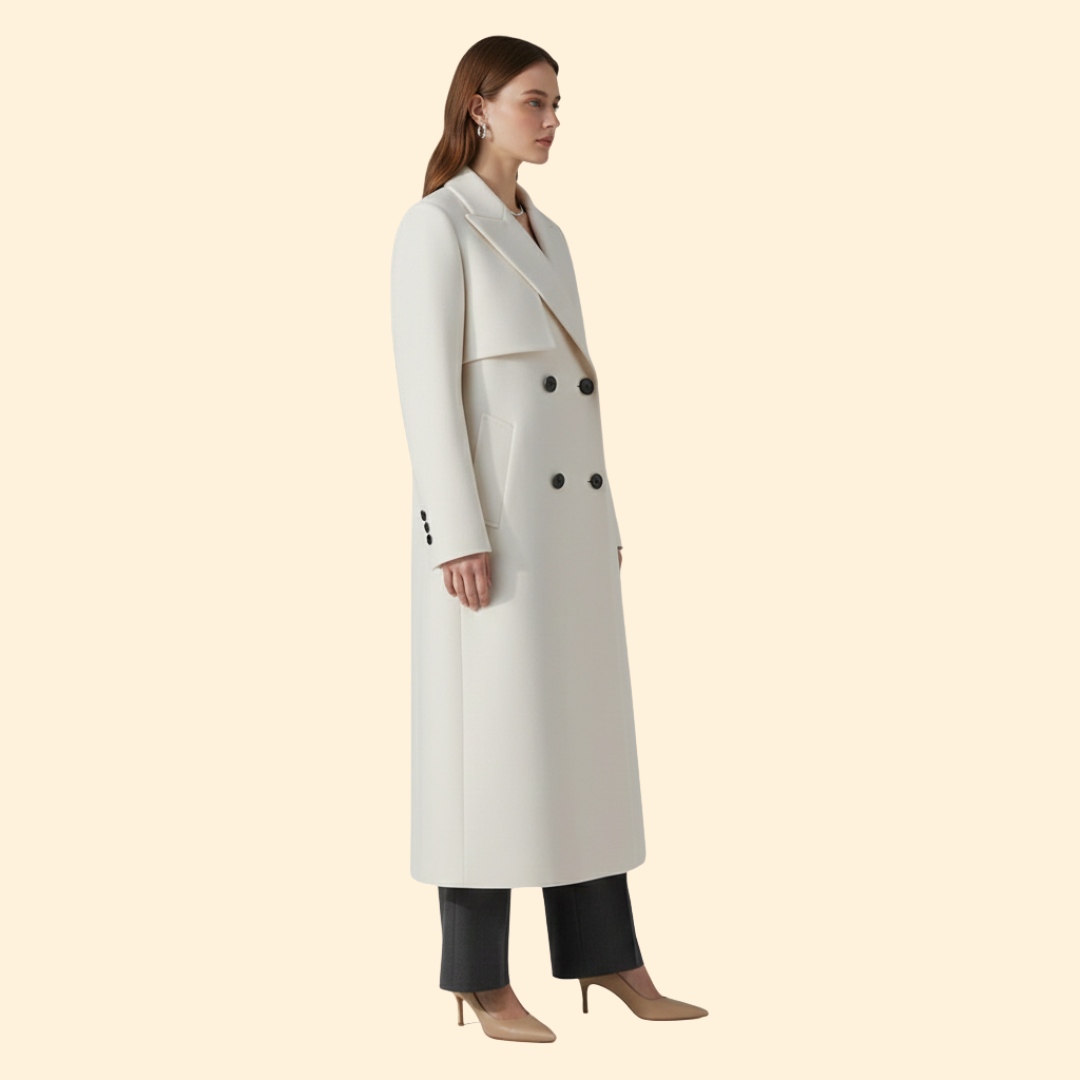 Women’s Double-Breasted Trench Coat
