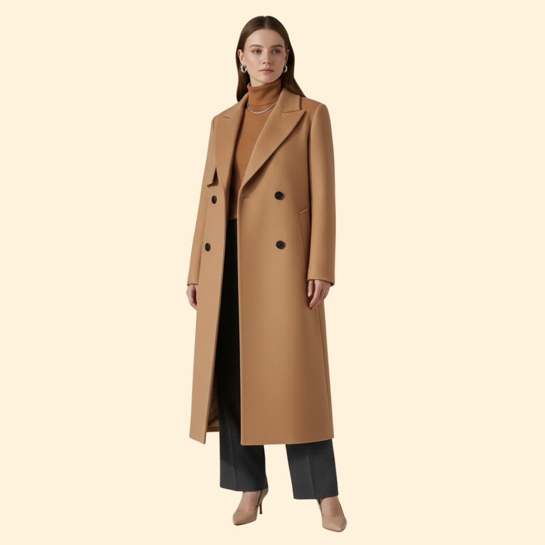 Women’s Double-Breasted Trench Coat