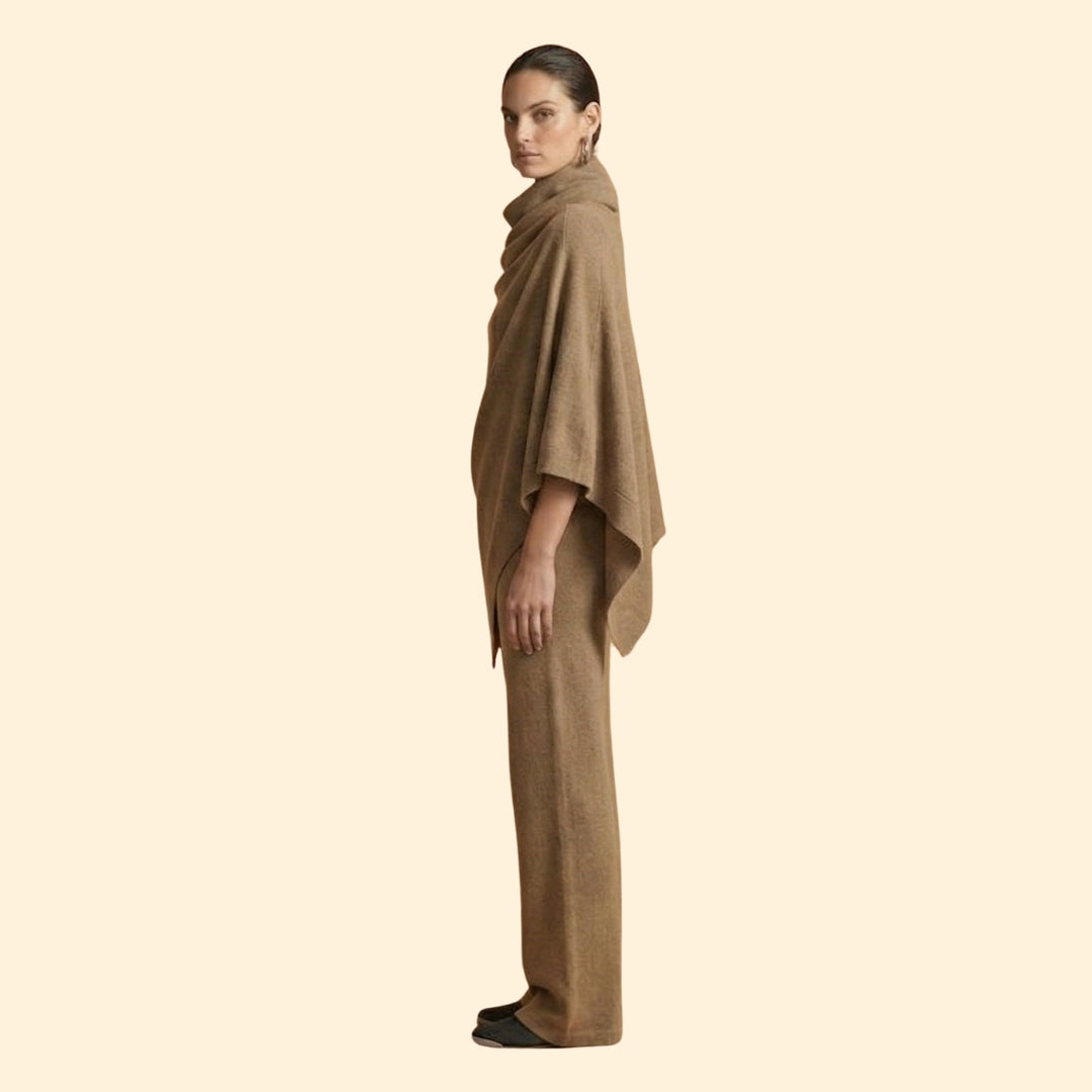 Women's Draped Elegant Set