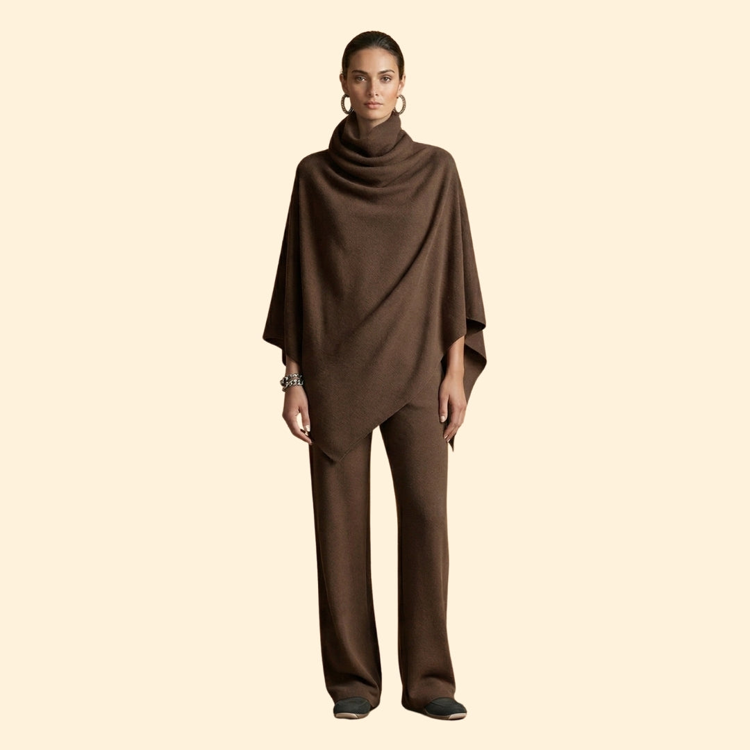 Women's Draped Elegant Set