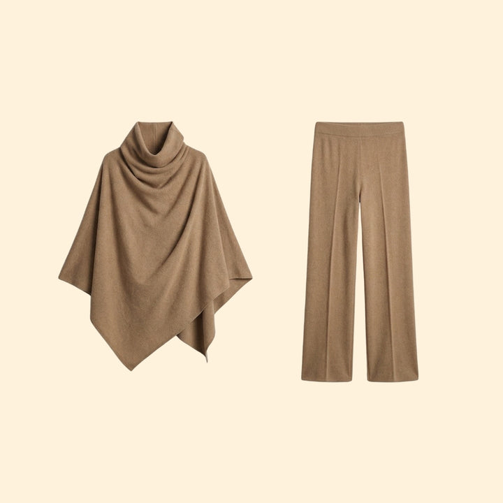 Women's Draped Elegant Set