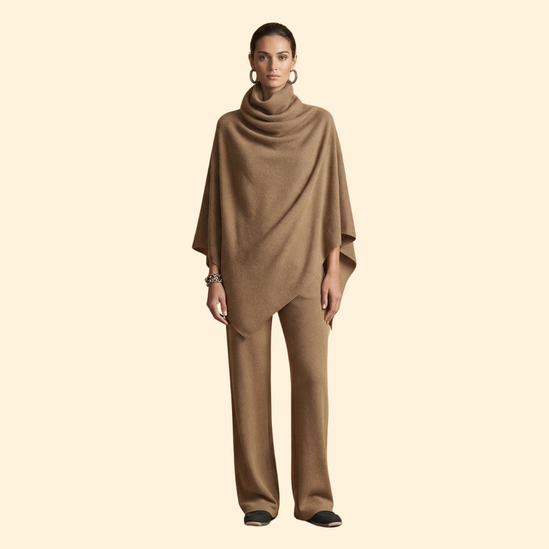 Women's Draped Elegant Set