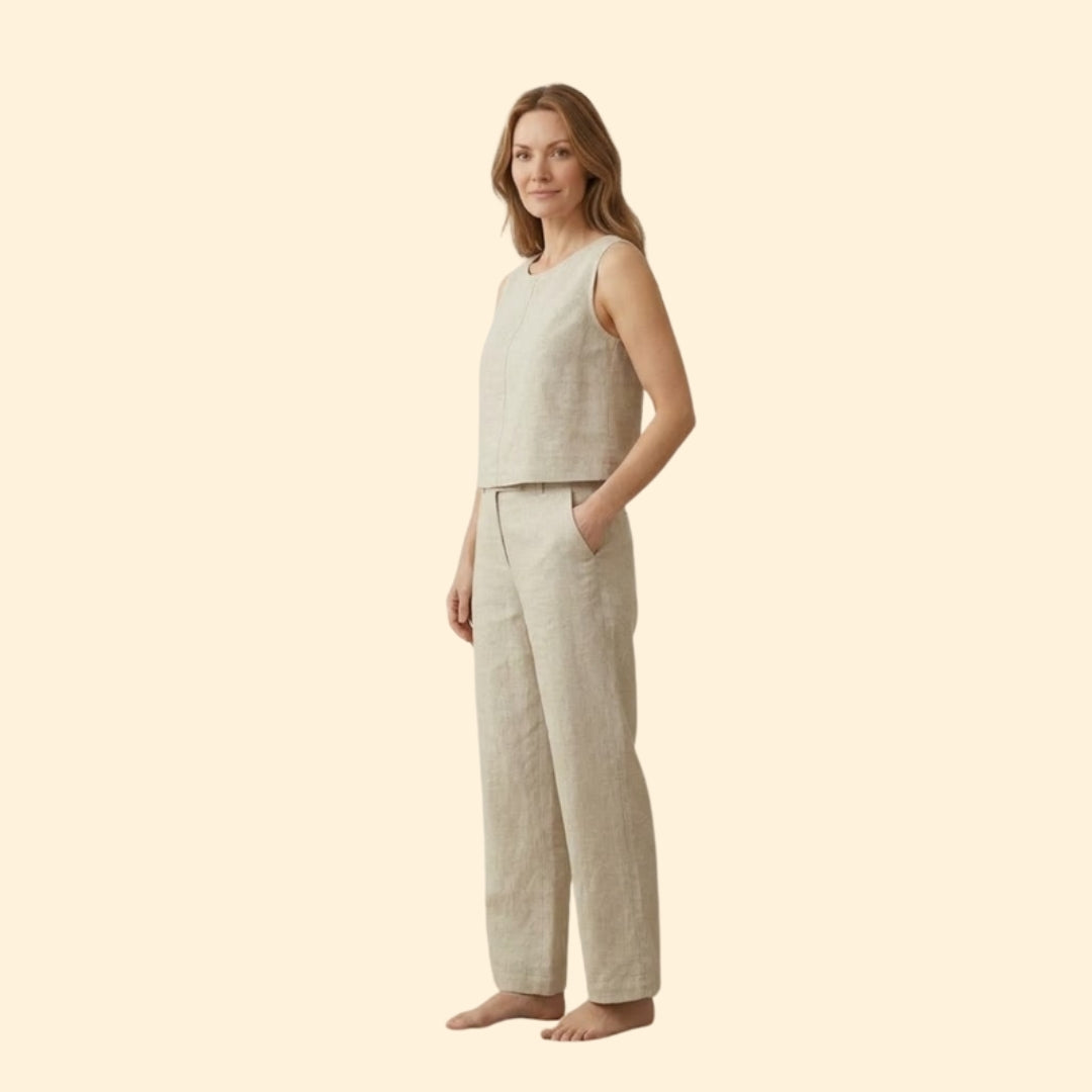 Women's Easygoing Two-Piece Outfit