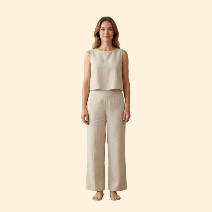 Women's Easygoing Two-Piece Outfit