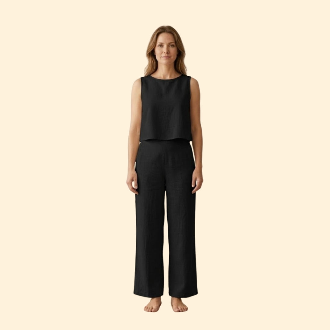 Women's Easygoing Two-Piece Outfit