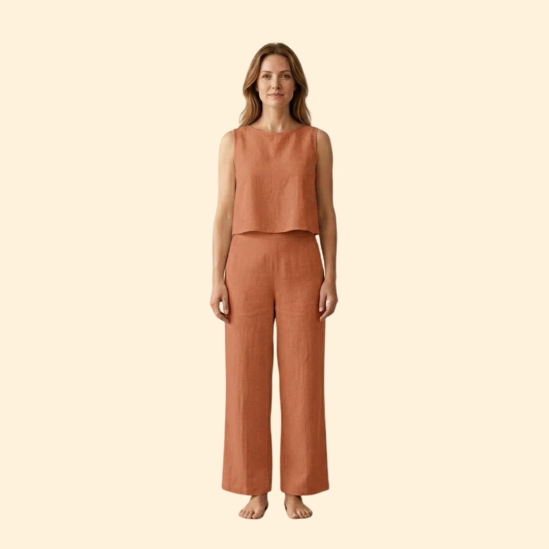 Women's Easygoing Two-Piece Outfit