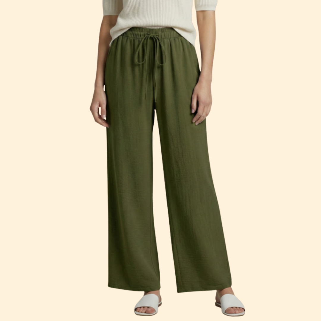 Women's Effortless Drawstring Trousers