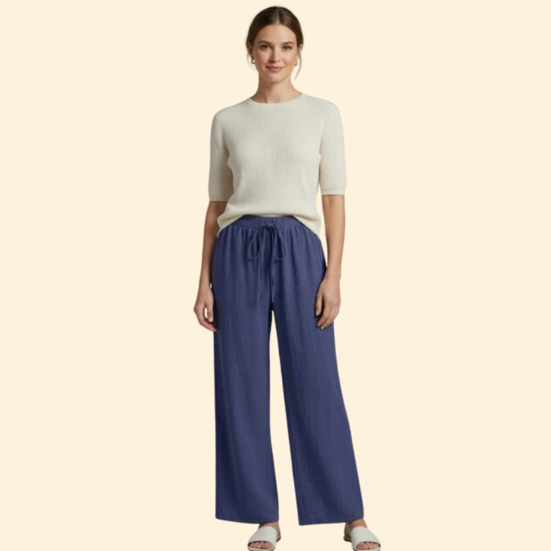 Women's Effortless Drawstring Trousers