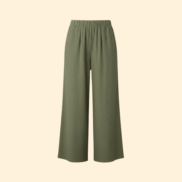 Women's Effortless Wide-Leg Trousers