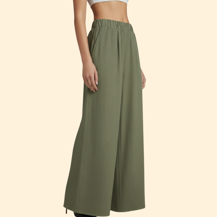 Women's Effortless Wide-Leg Trousers