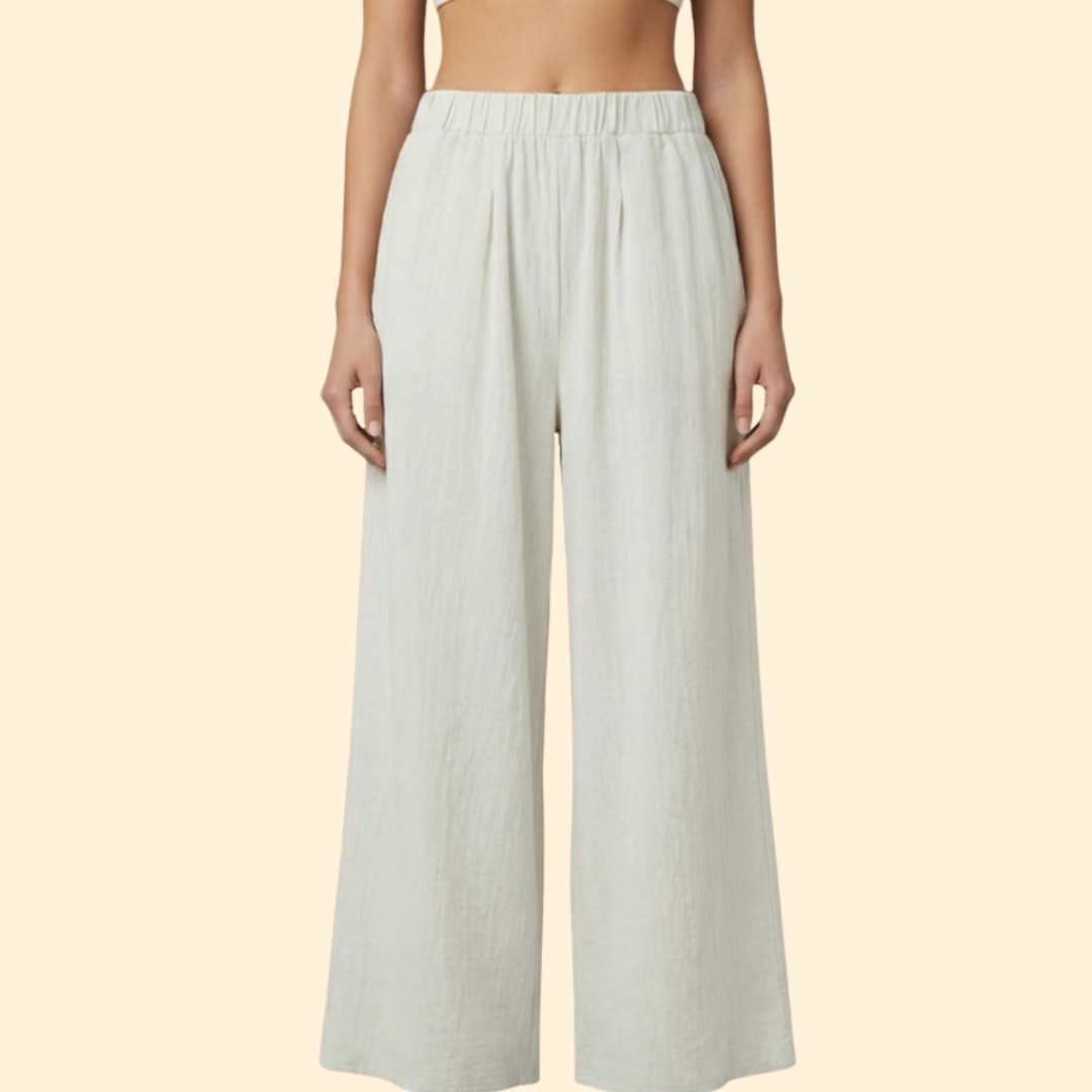 Women's Effortless Wide-Leg Trousers