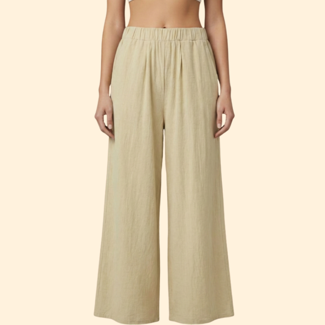 Women's Effortless Wide-Leg Trousers