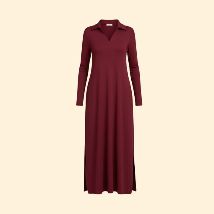 Women's Effortlessly Chic Long Loose-Fitting Dress