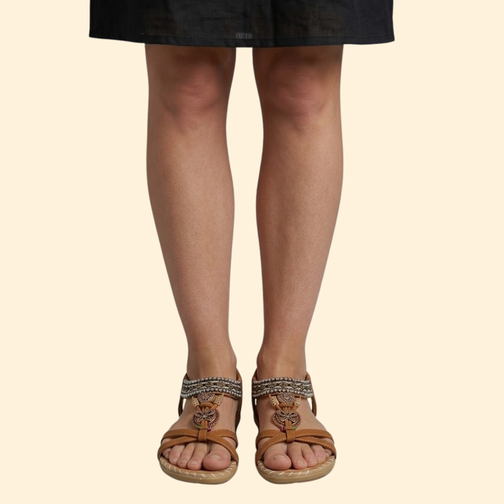 Women's Elastic Band Platform Sandals