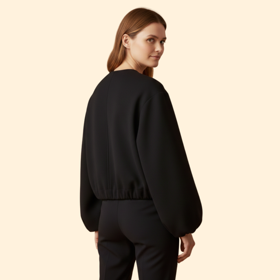 Women’s Elastic Fit Bomber Jacket