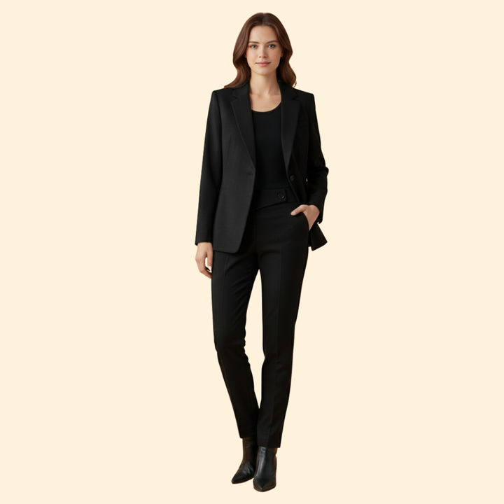 Women's Elegant Blazer Suit Style Set