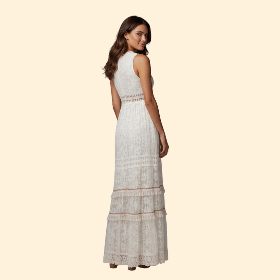 Women's Elegant Boho Maxi Dress