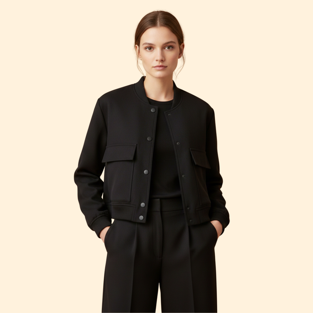 Women’s Elegant Bomber Jacket