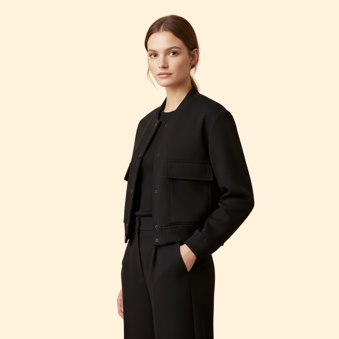 Women’s Elegant Bomber Jacket