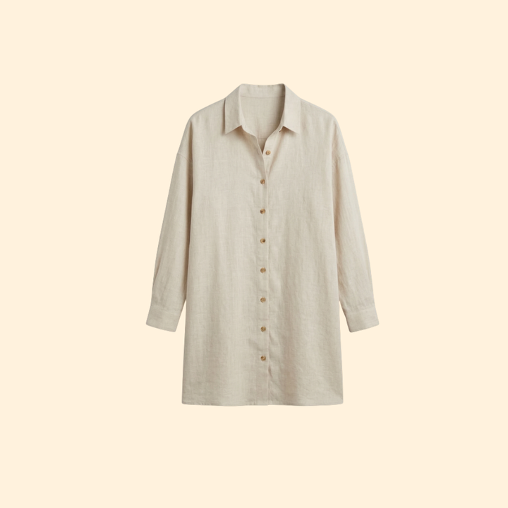 Women's Elegant Button-Down Cover-Up