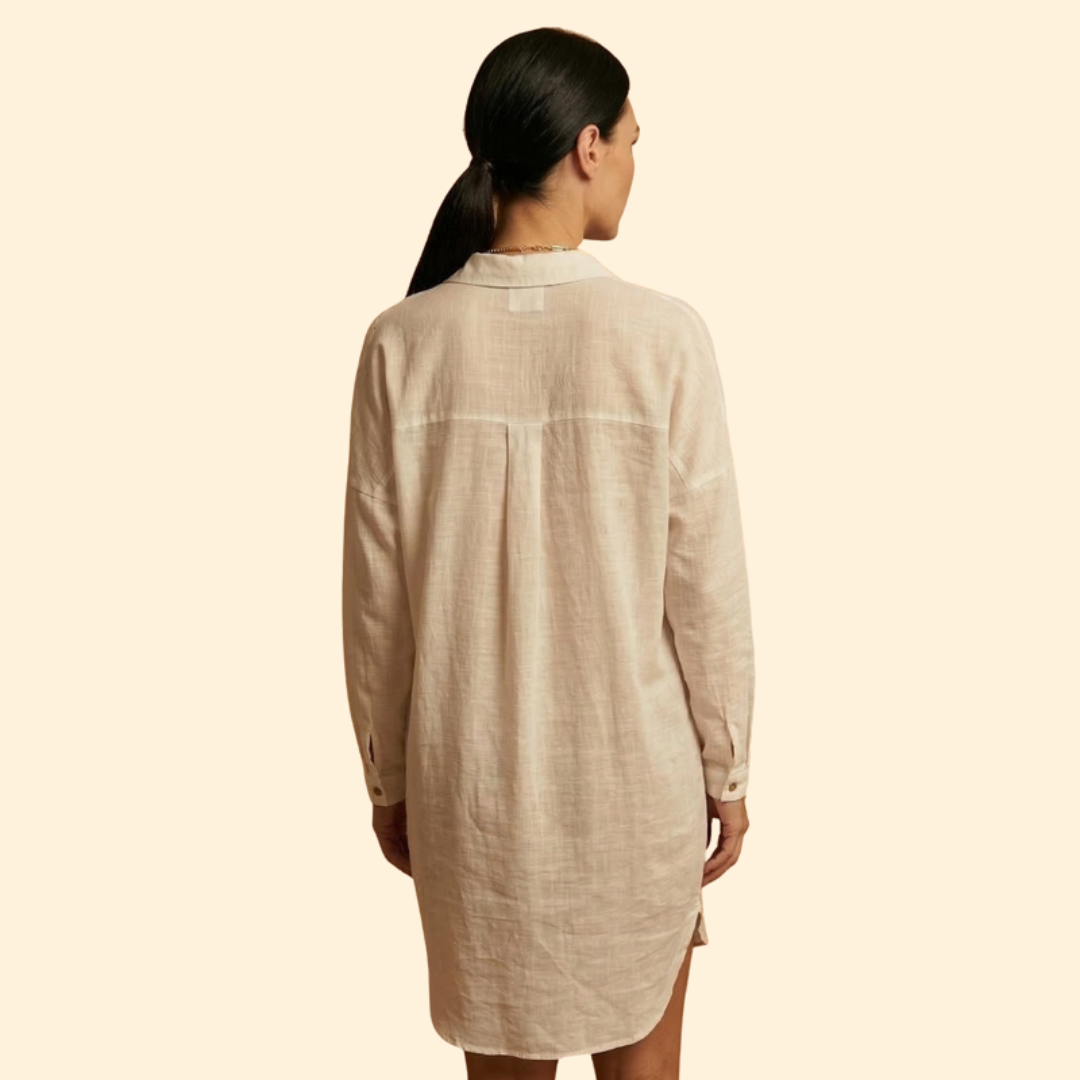 Women's Elegant Button-Down Cover-Up