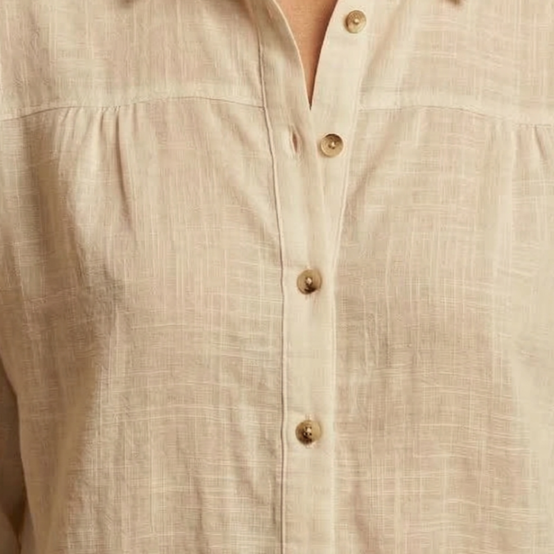 Women's Elegant Button-Down Cover-Up