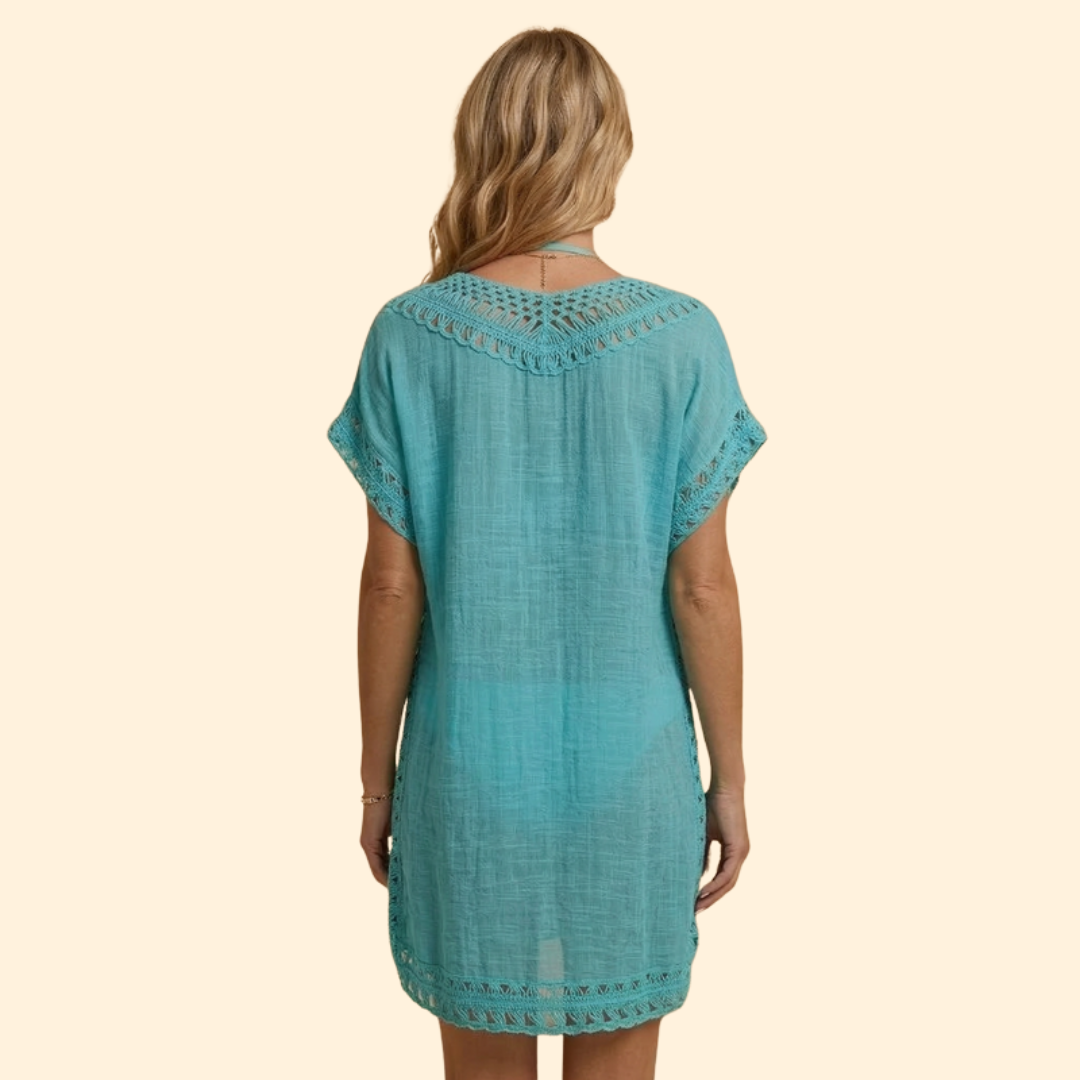 Women's Elegant Crochet Cover-Up