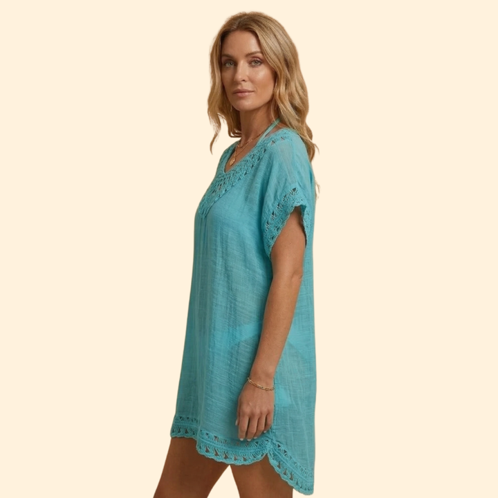 Women's Elegant Crochet Cover-Up