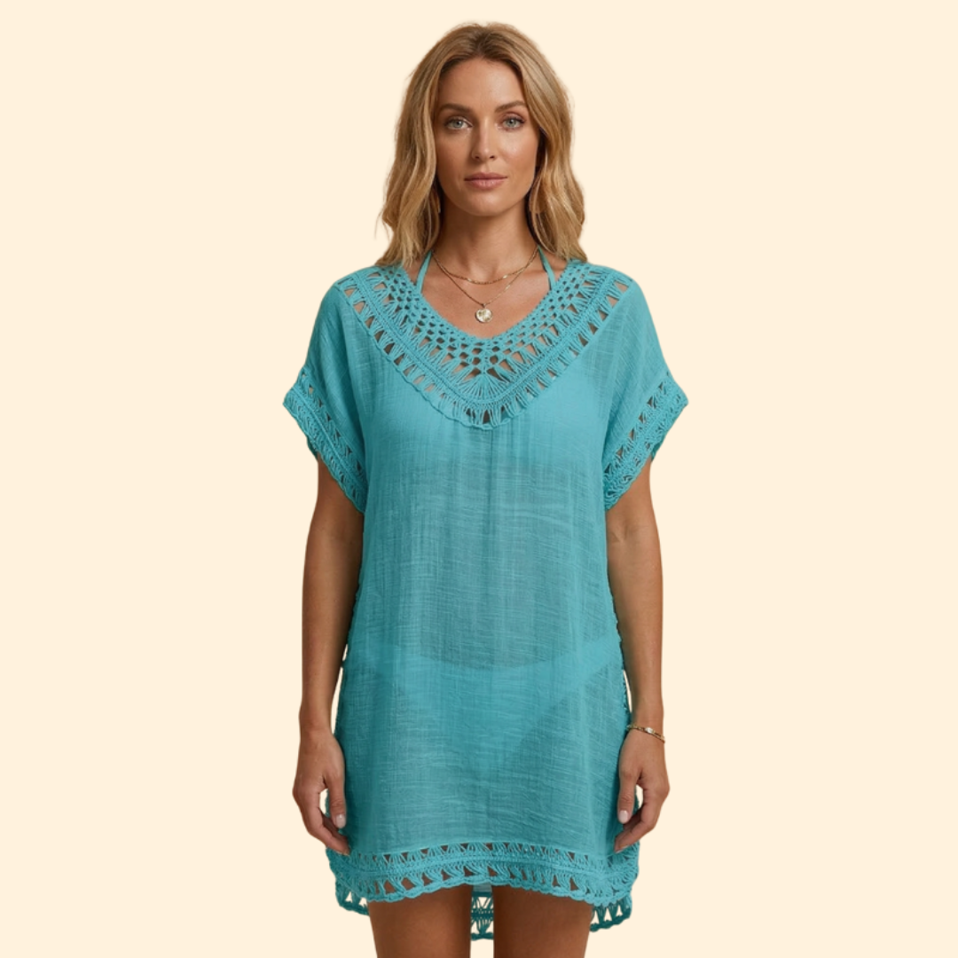 Women's Elegant Crochet Cover-Up
