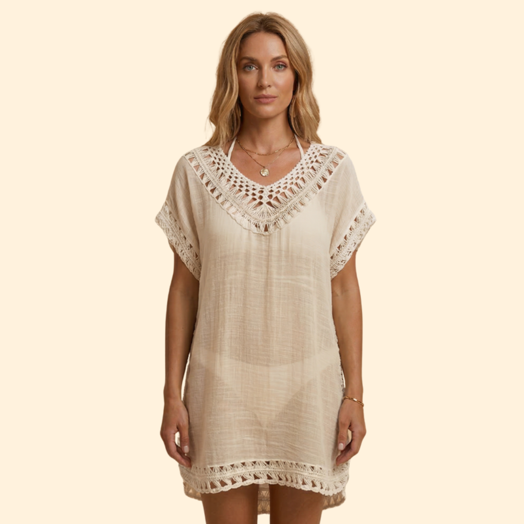 Women's Elegant Crochet Cover-Up