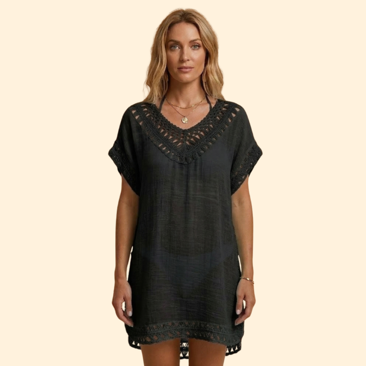 Women's Elegant Crochet Cover-Up