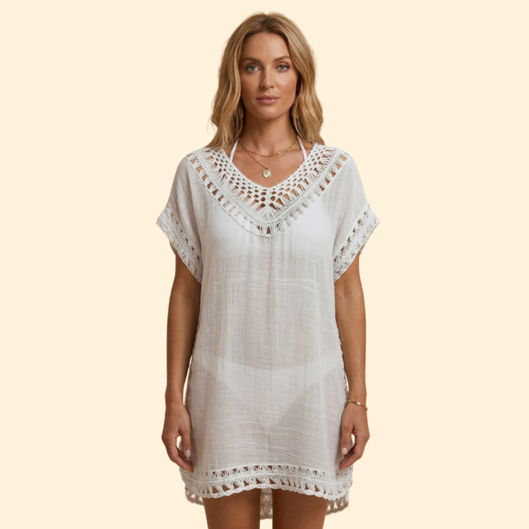 Women's Elegant Crochet Cover-Up
