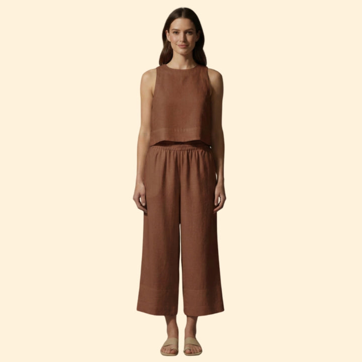 Women's Elegant Crop & Pants