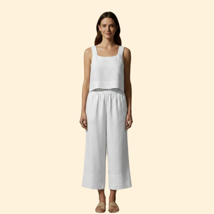 Women's Elegant Crop & Pants
