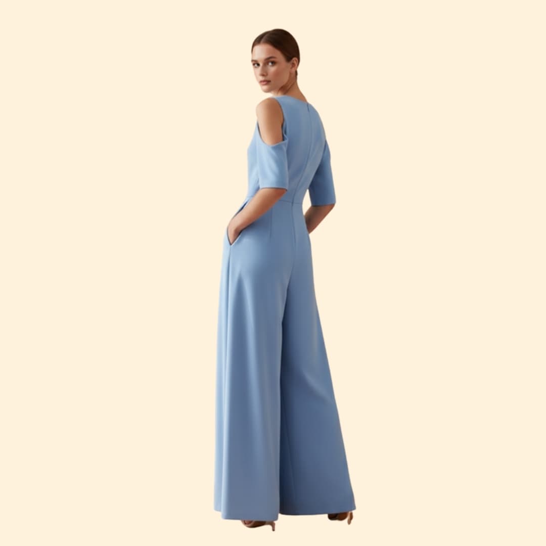 Women's Elegant Cut-Out Jumpsuit