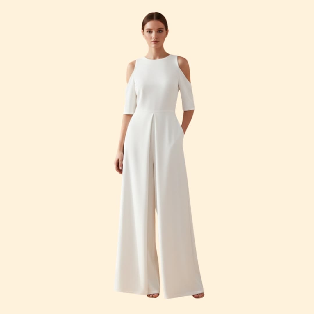 Women's Elegant Cut-Out Jumpsuit